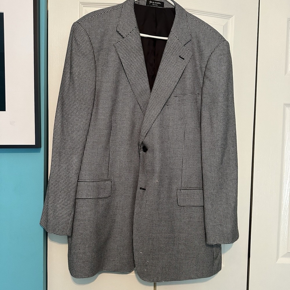 John Nordstrom Men's Cashmere Overcoat Size XL